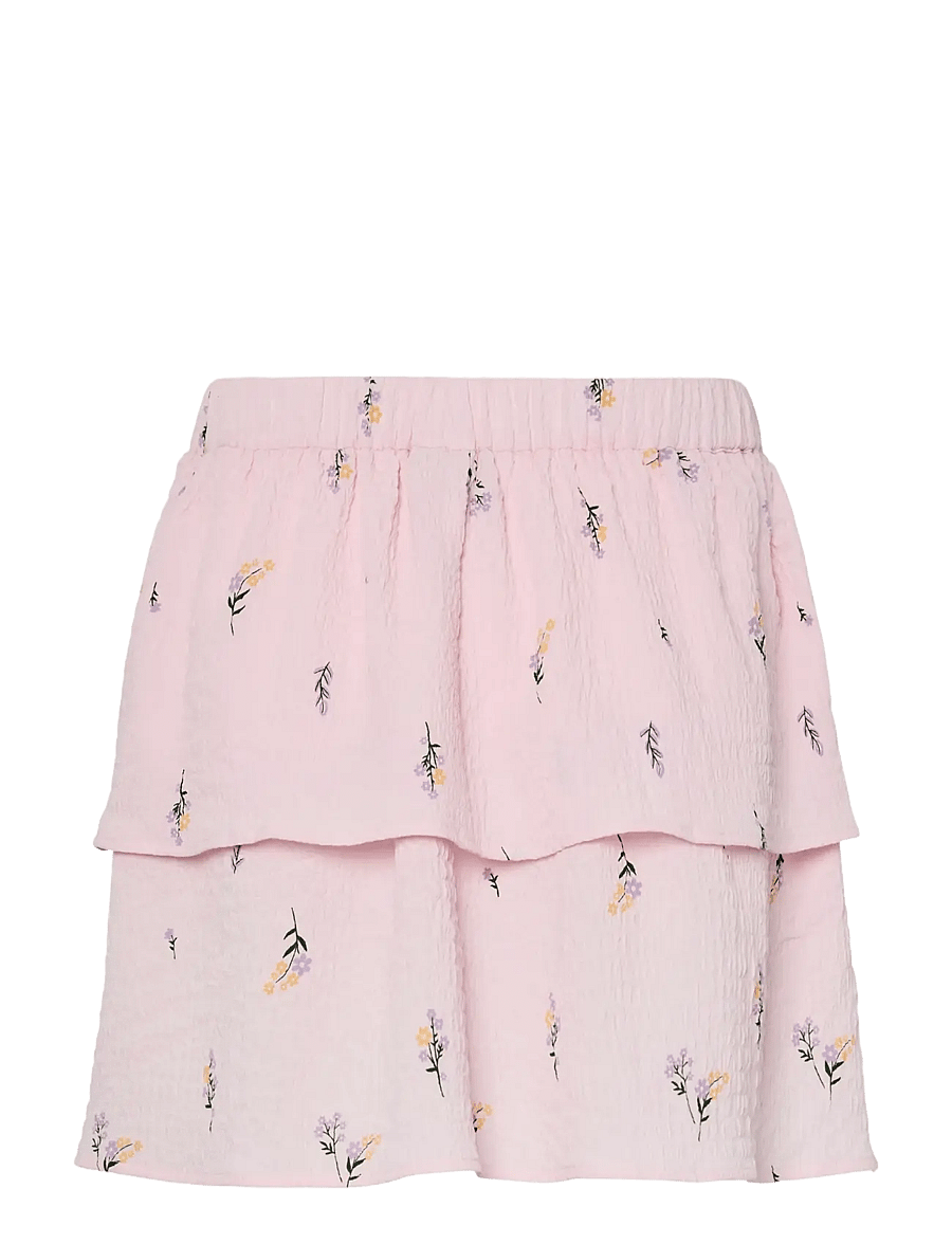 Pieces - PCJEO HW SHORT SKIRT WVN D2D - miniseelikud - pink tulle - 2