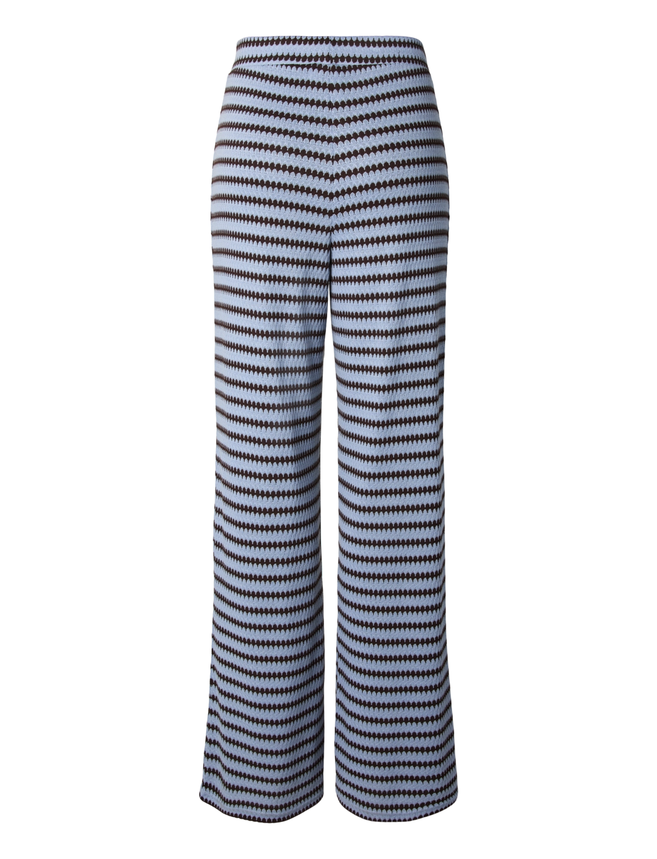 Pieces - PCJEYA HW WIDE KNIT PANT D2D JRS - die niedrigsten preise - cashmere blue - 2