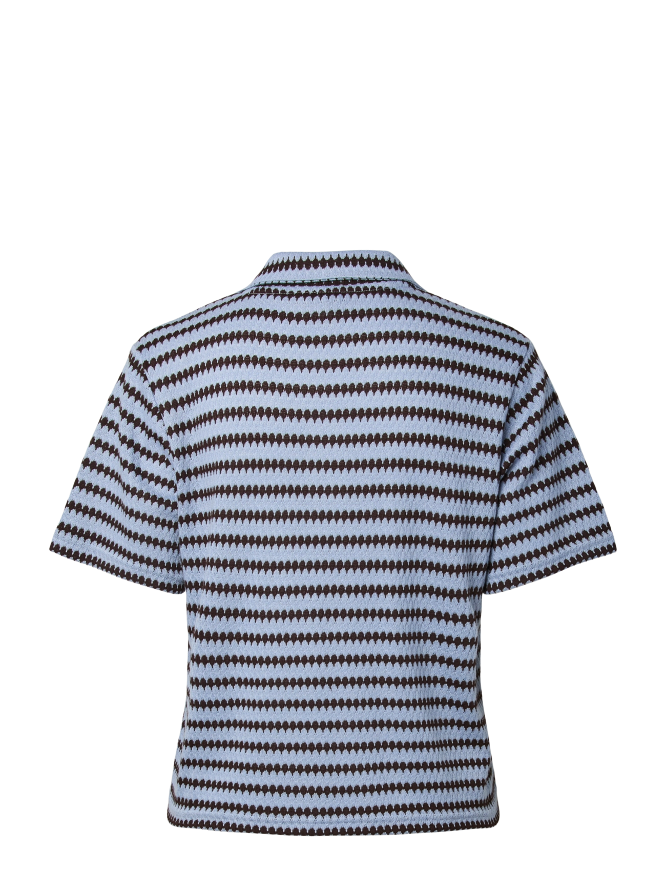 Pieces - PCJEYA SS V-NECK LOOSE POLO D2D JRS - polosärgid - cashmere blue - 2