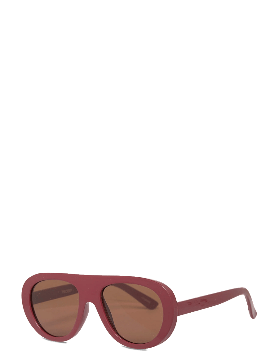 Pieces - PCGYRNA SUNGLASS BUNDLE BC - ar apaļu rāmi - garnet - 1