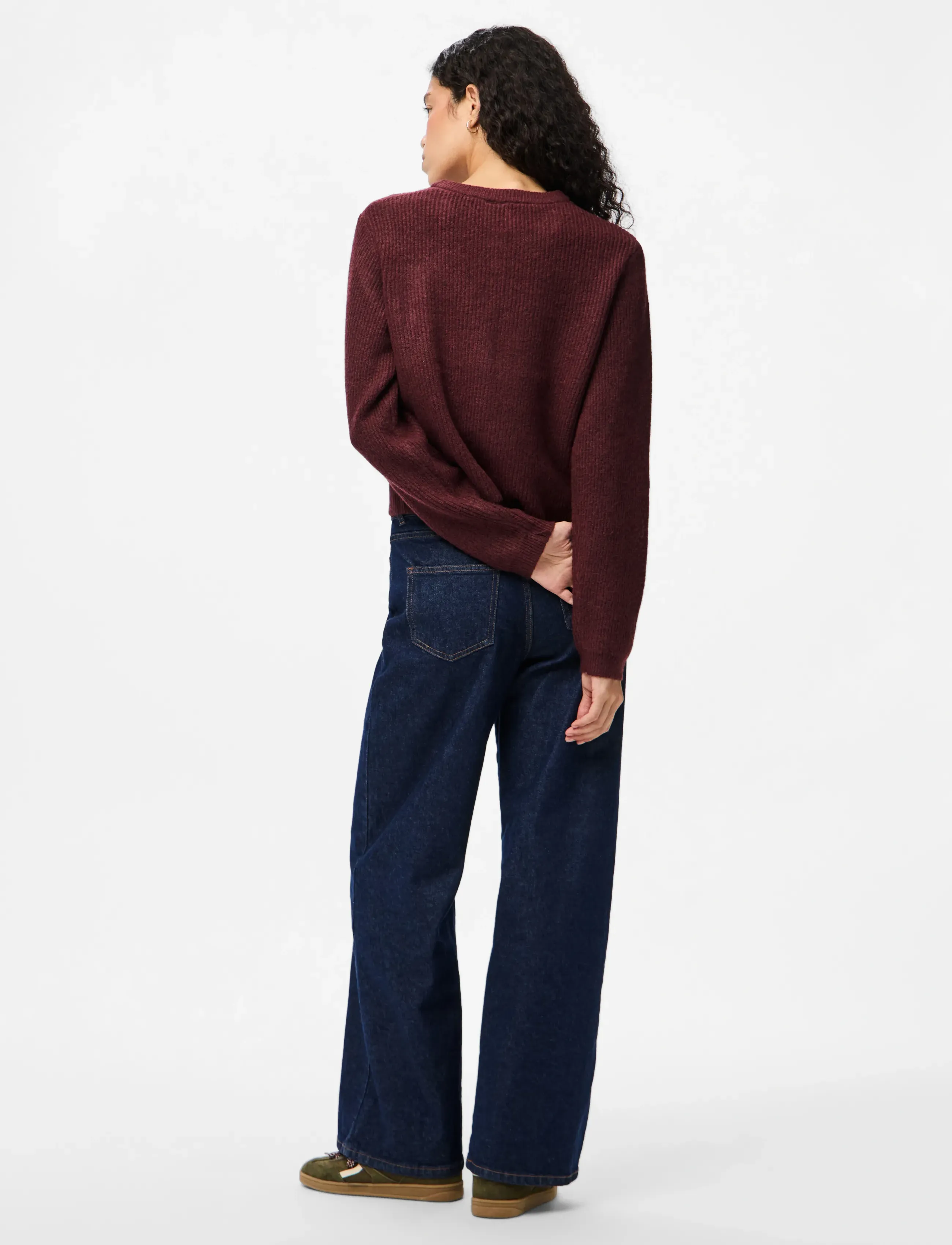 Pcsilly Ls O-Neck Knit Cardigan Noos Bc 2