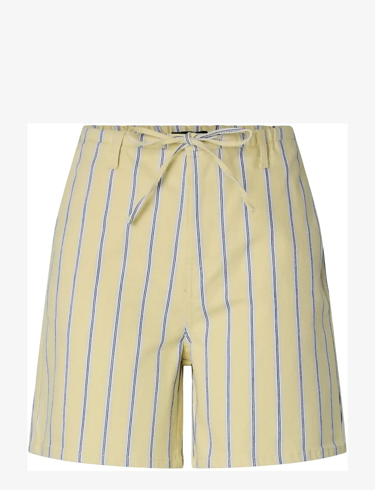 Pieces - PCBILLO MW TIE DENIM SHORTS - jorts - french vanilla - 1