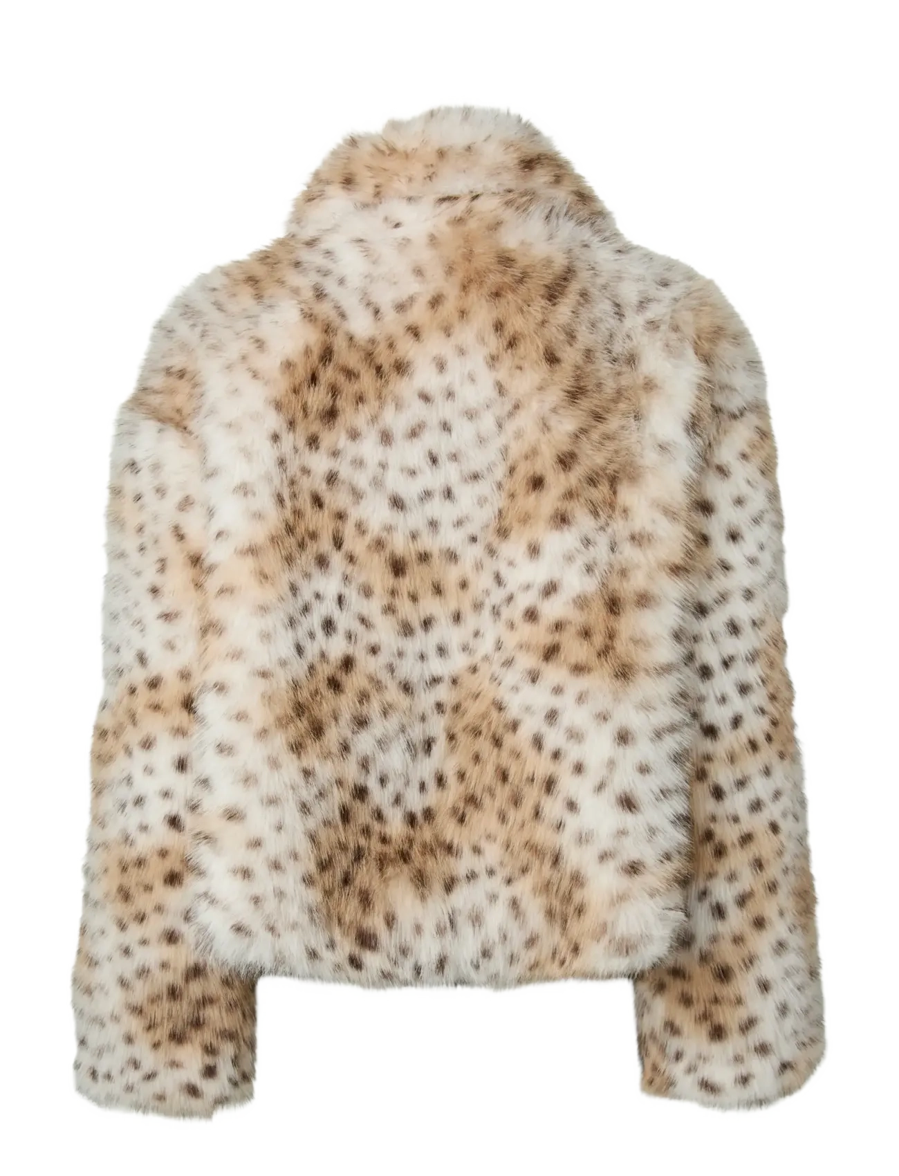 Pieces - PCPLUSH SHORT FLUFFY JACKET - kunstpelz - cloud dancer - 2
