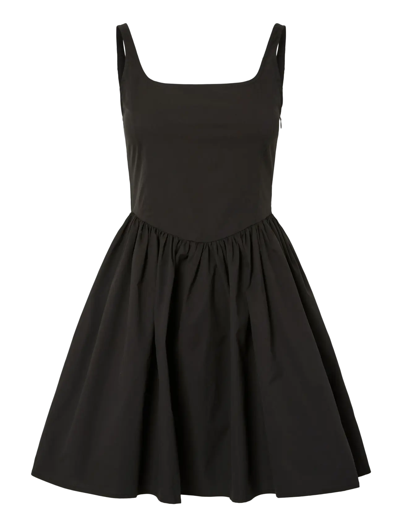 Pieces Pcivana Sl Short Dress Wvn D2D, S, Dresses, Schwarz - Dress, Frauen