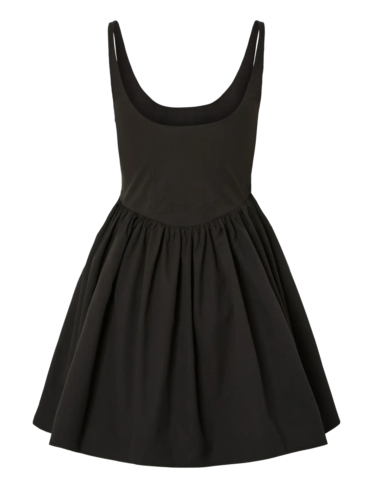 Pieces - PCIVANA SL SHORT DRESS WVN D2D - robes courtes - black - 1