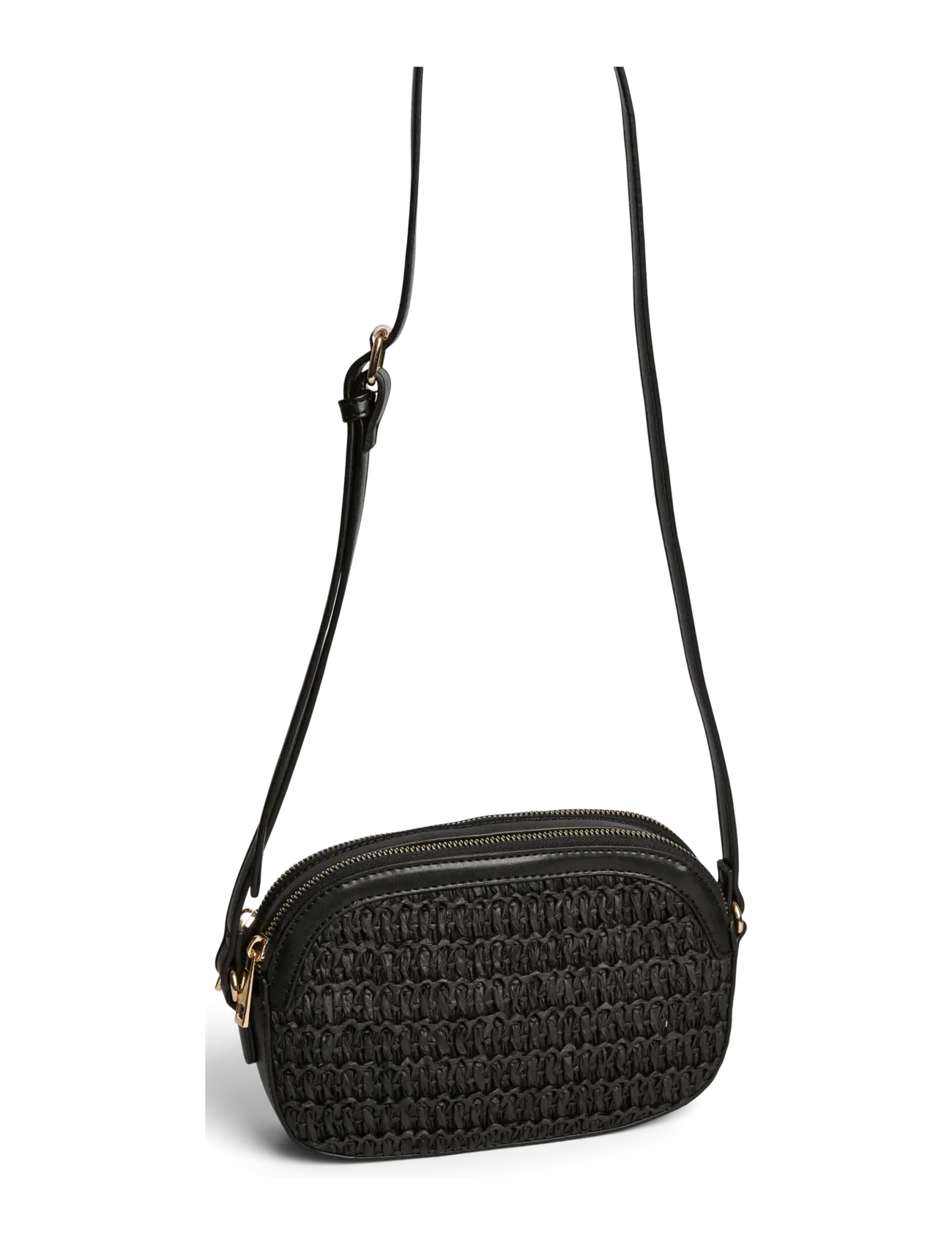 Pieces - PCGESSA CROSS BODY BAG - töskur með axlaról - black - 1