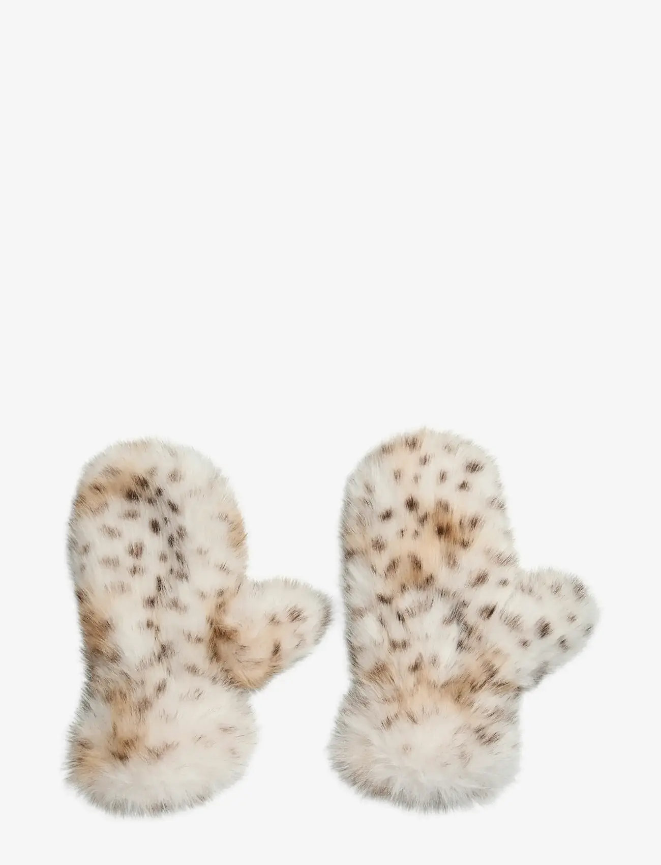 Pieces - PCPLUSH FLUFFY MITTENS - luffer - cloud dancer - 1