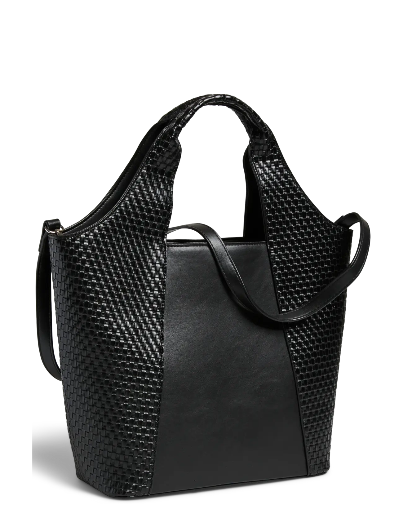 Pieces - PCGINURLA BRAIDED CROSS BODY BAG - accessories - black - 1