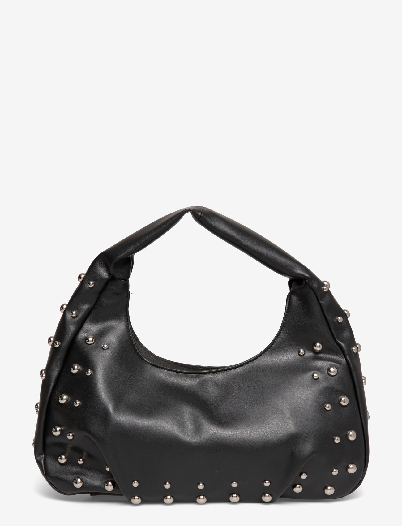 Pieces - PCGESSICA STUDS SHOULDER BAG - festtøj til outletpriser - black - 0