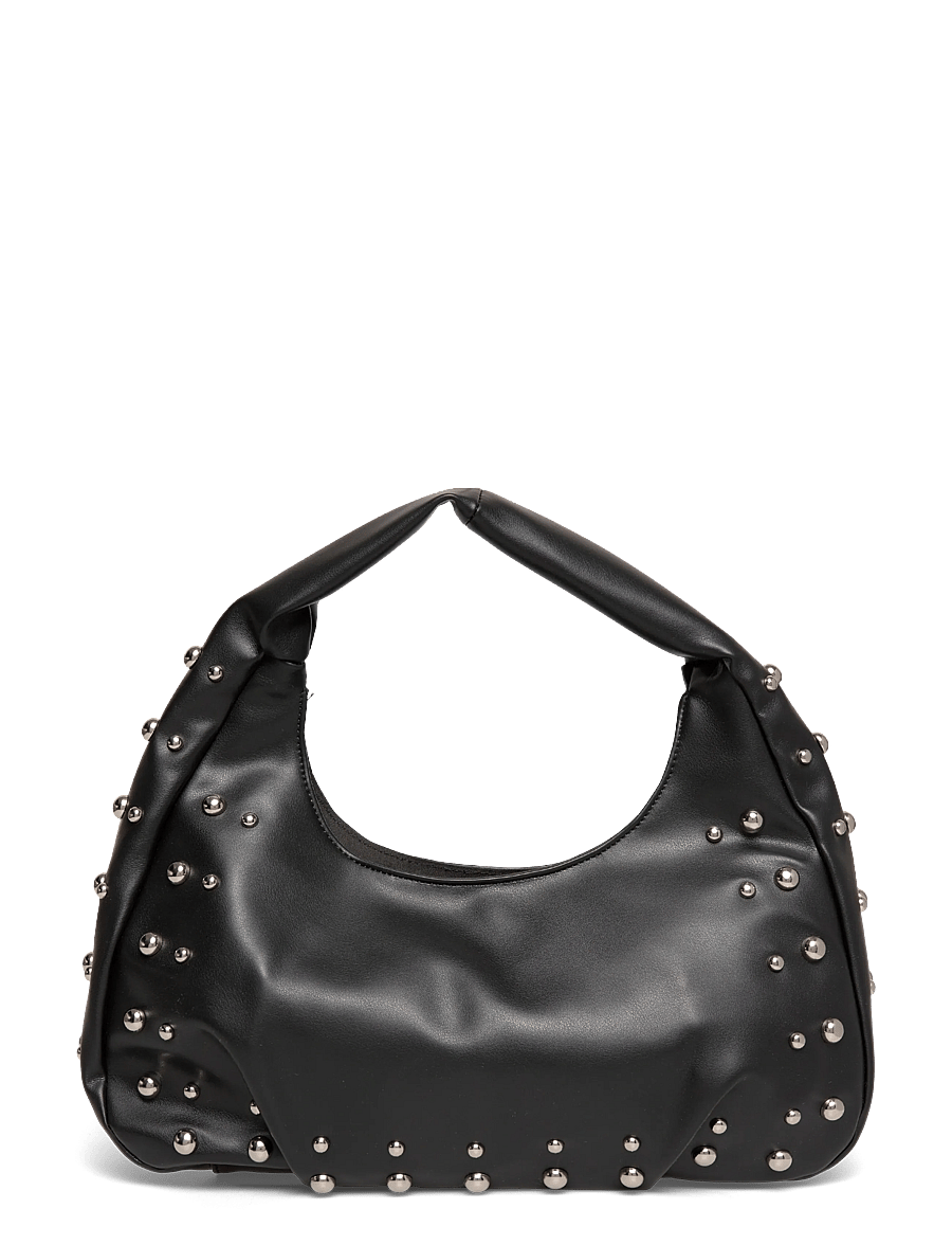 Pieces - PCGESSICA STUDS SHOULDER BAG - alltags-style - black - 0