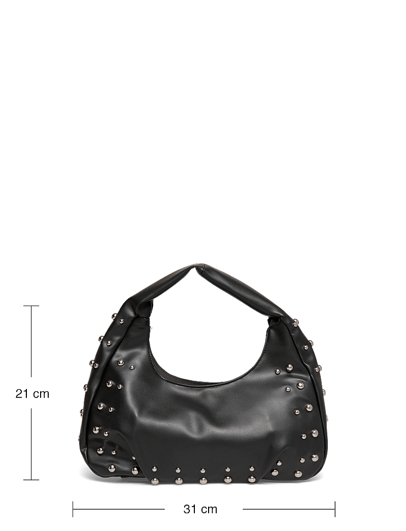 Pieces - PCGESSICA STUDS SHOULDER BAG - alltags-style - black - 3