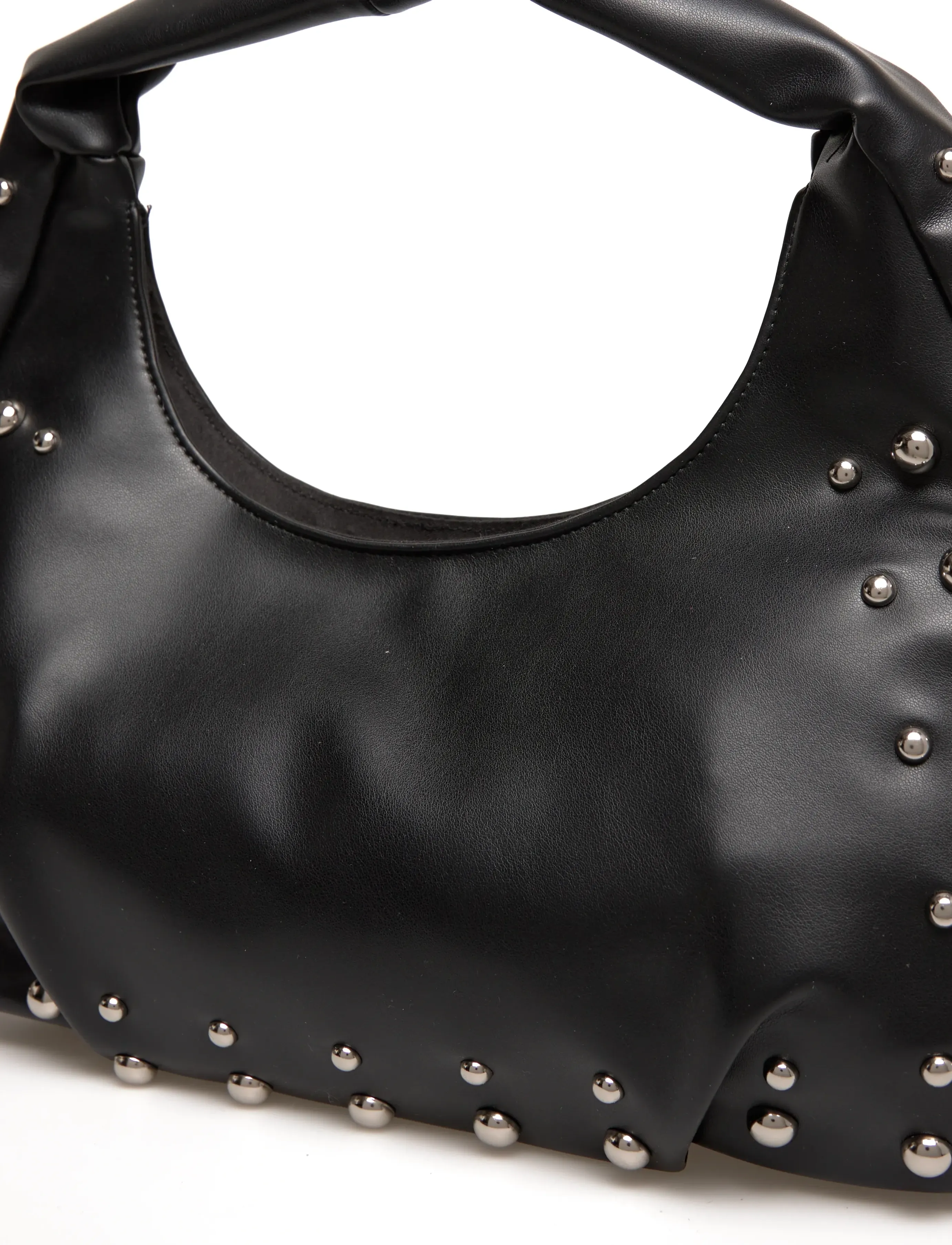 Pieces - PCGESSICA STUDS SHOULDER BAG - festklær til outlet-priser - black - 4