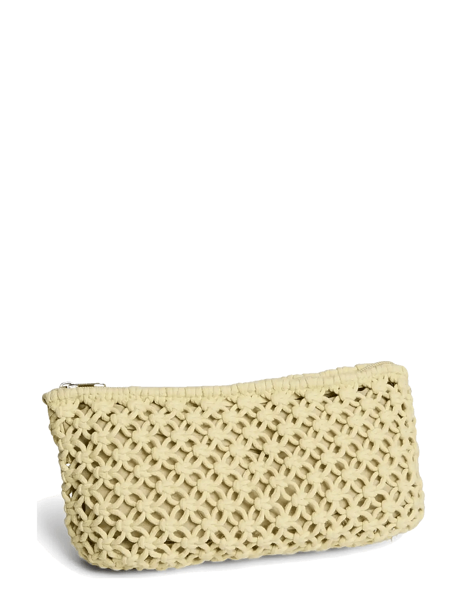 Pieces - PCGANNA CROCHET CLUTCH - speciella tillfällen - french vanilla - 0