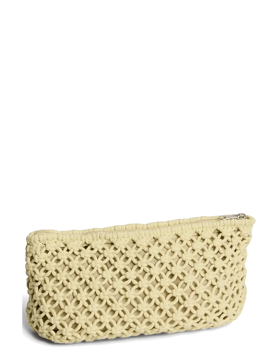 Pieces - PCGANNA CROCHET CLUTCH - speciella tillfällen - french vanilla - 1