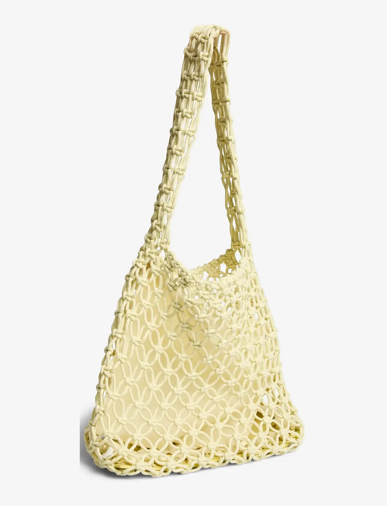 Pieces - PCGANNA CROCHET SHOPPER - shoppers - french vanilla - 0
