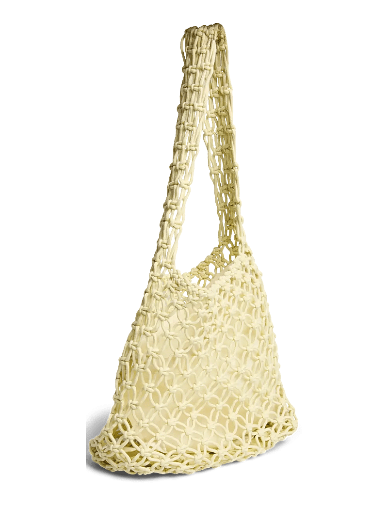 Pieces - PCGANNA CROCHET SHOPPER - shoppers - french vanilla - 1