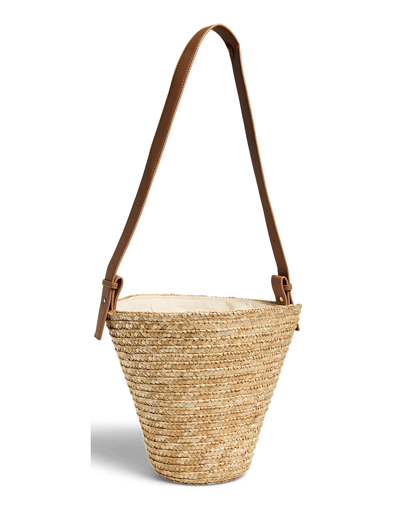 Pieces - PCGUNLA SHOULDER BAG - hverdags stil - nature - 0