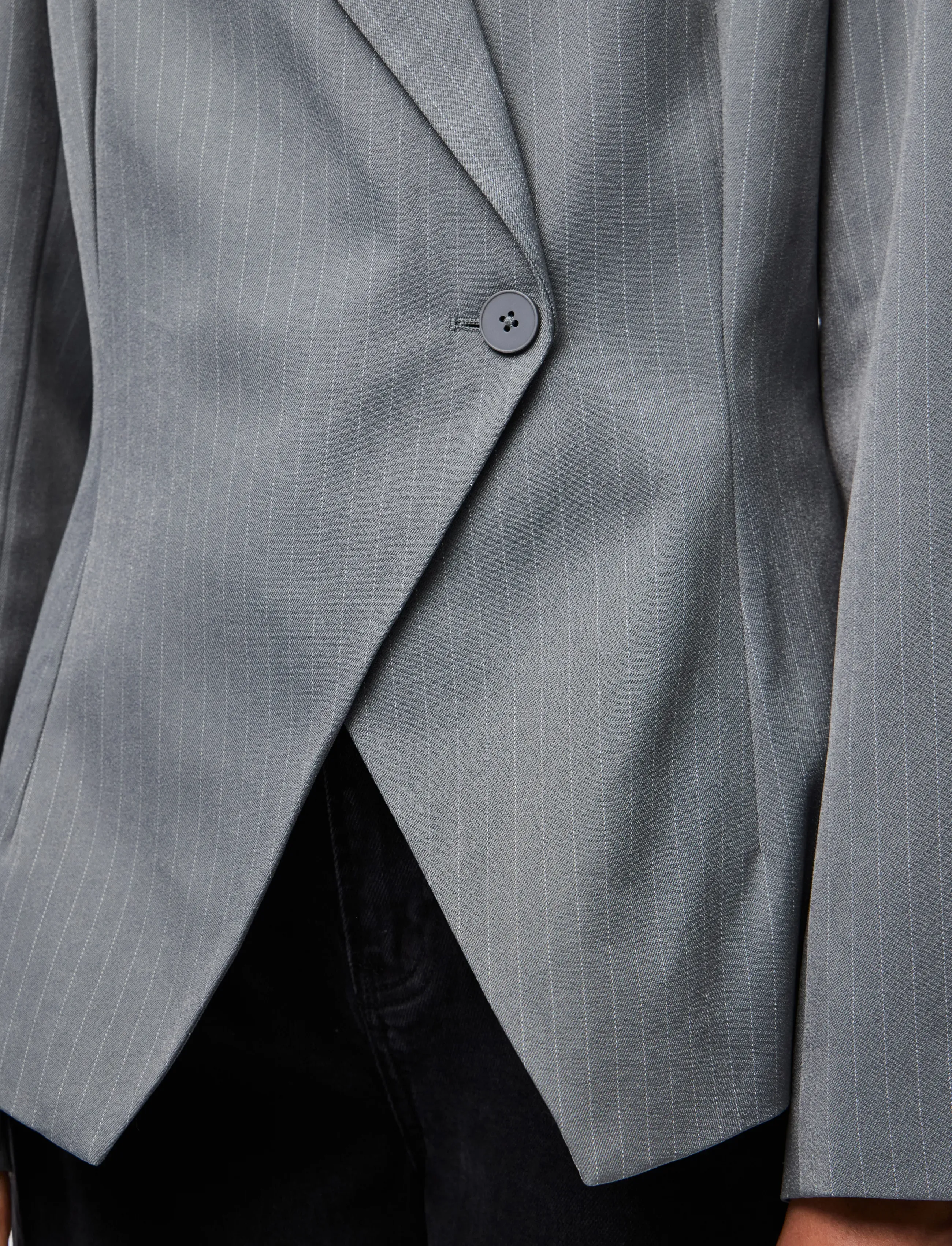 PIECES Pcfalka Ls Fittet Pinstriped Blazer D2D dam – bild 5