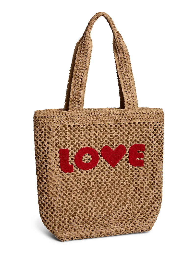 Pieces - PCGABRIELLA SHOPPER FC - shoppers - nature - 0