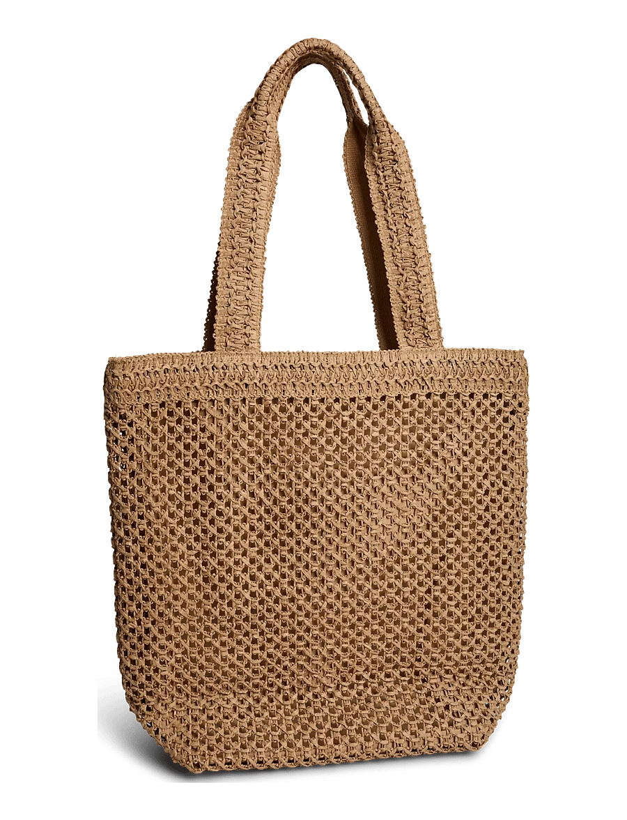 Pieces - PCGABRIELLA SHOPPER FC - shoppingväskor - nature - 1