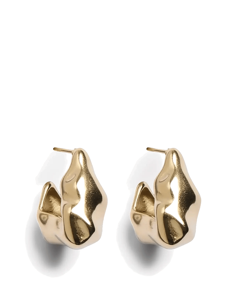 Pieces - PCDITTE EARRINGS BOX WP - kreolen - gold colour - 1