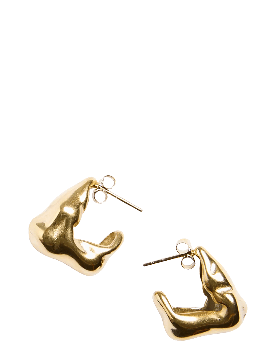 Pieces - PCDITTE EARRINGS BOX WP - kreolen - gold colour - 2