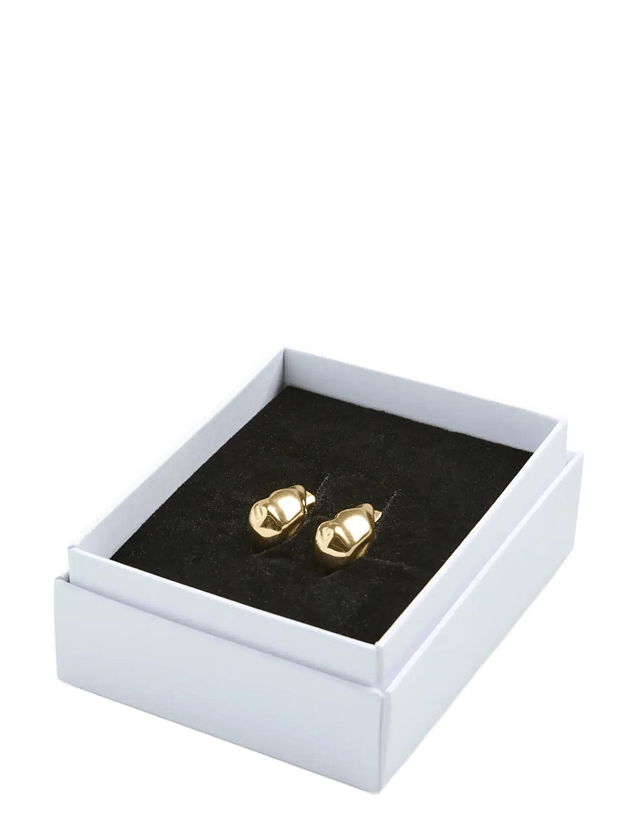 Pieces - PCDITTE EARRINGS BOX WP - kreolen - gold colour - 4