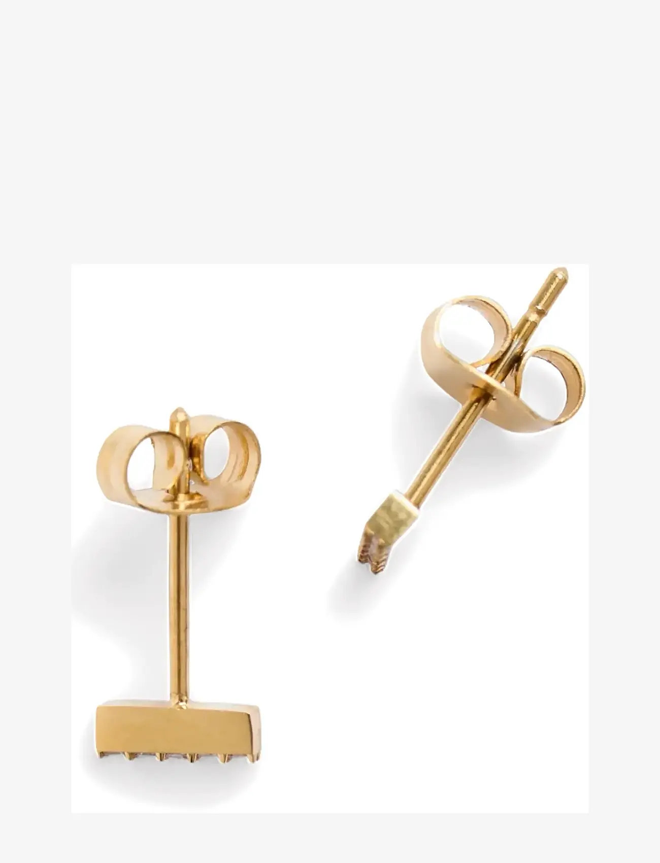 Pieces - PCDANNIELA EARRINGS BOX WP - ohrstecker - gold colour - 2