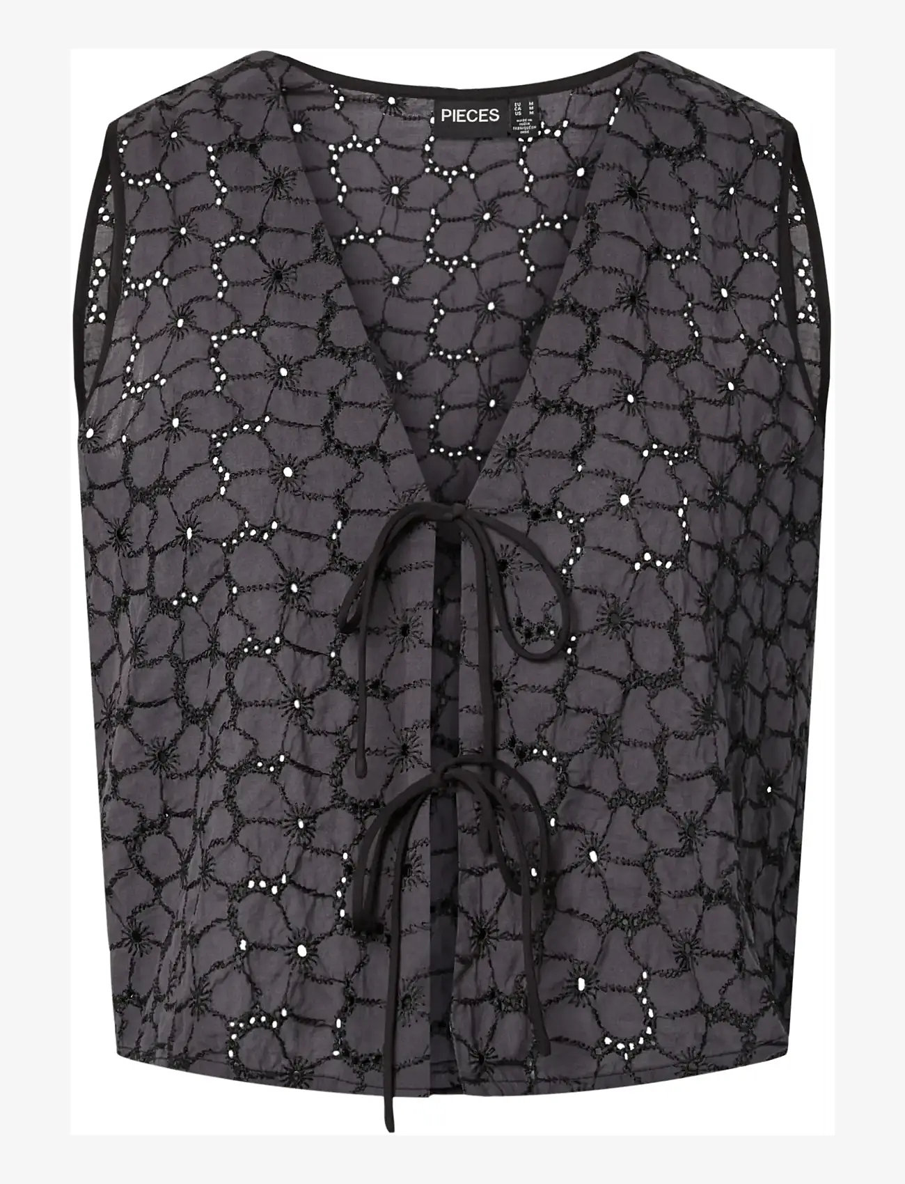 Pieces - PCGUSTAVA SL TOP WVN - crop tops - periscope - 0