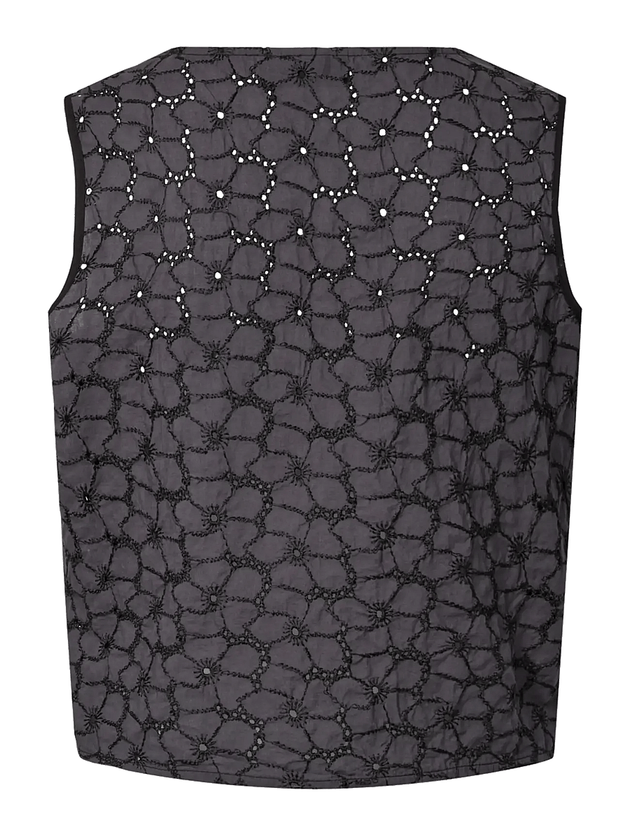 Pieces - PCGUSTAVA SL TOP WVN - crop tops - periscope - 1