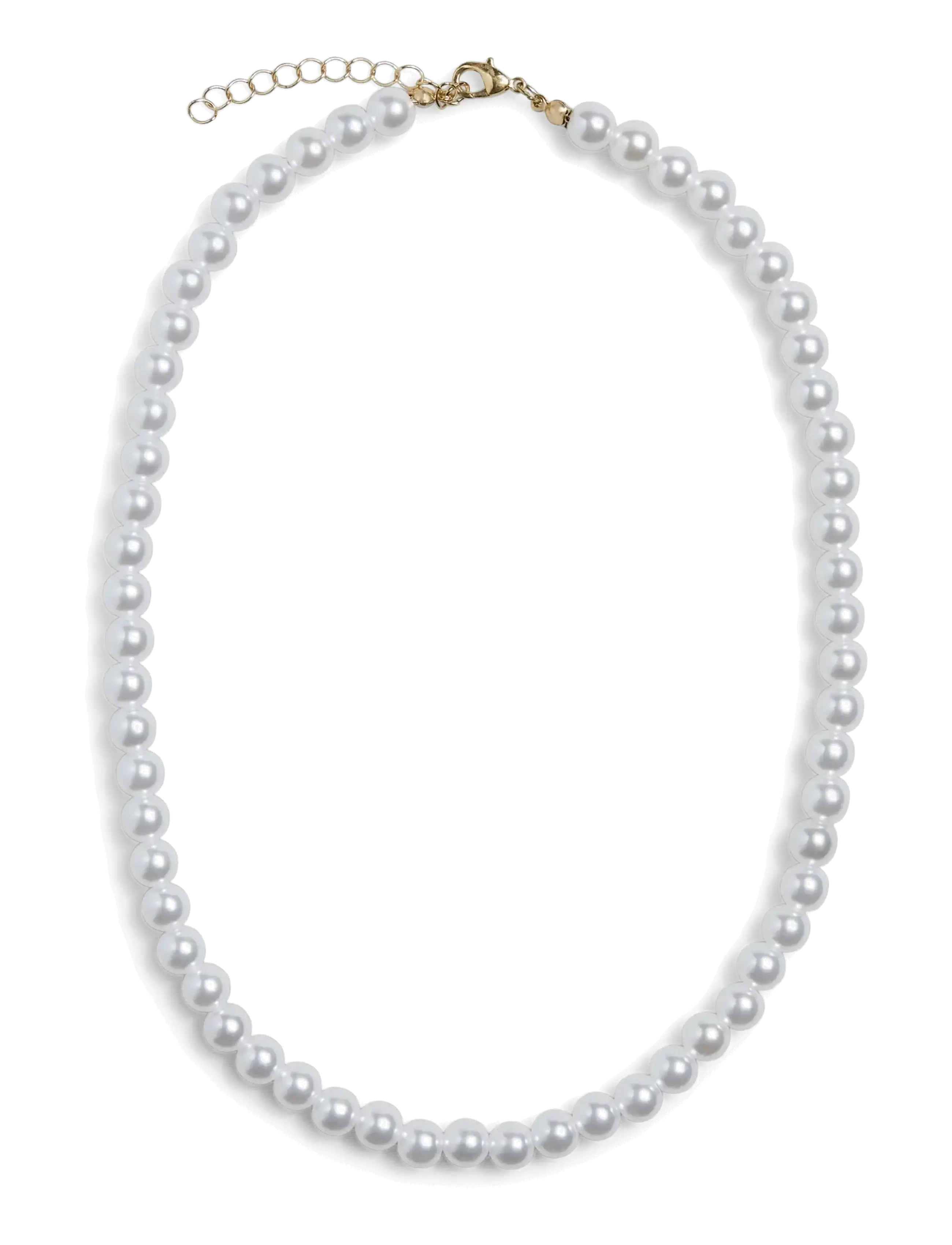 Pieces Pcgilli A Necklace, One Size, Necklaces, Weiß - Pearl Frauen
