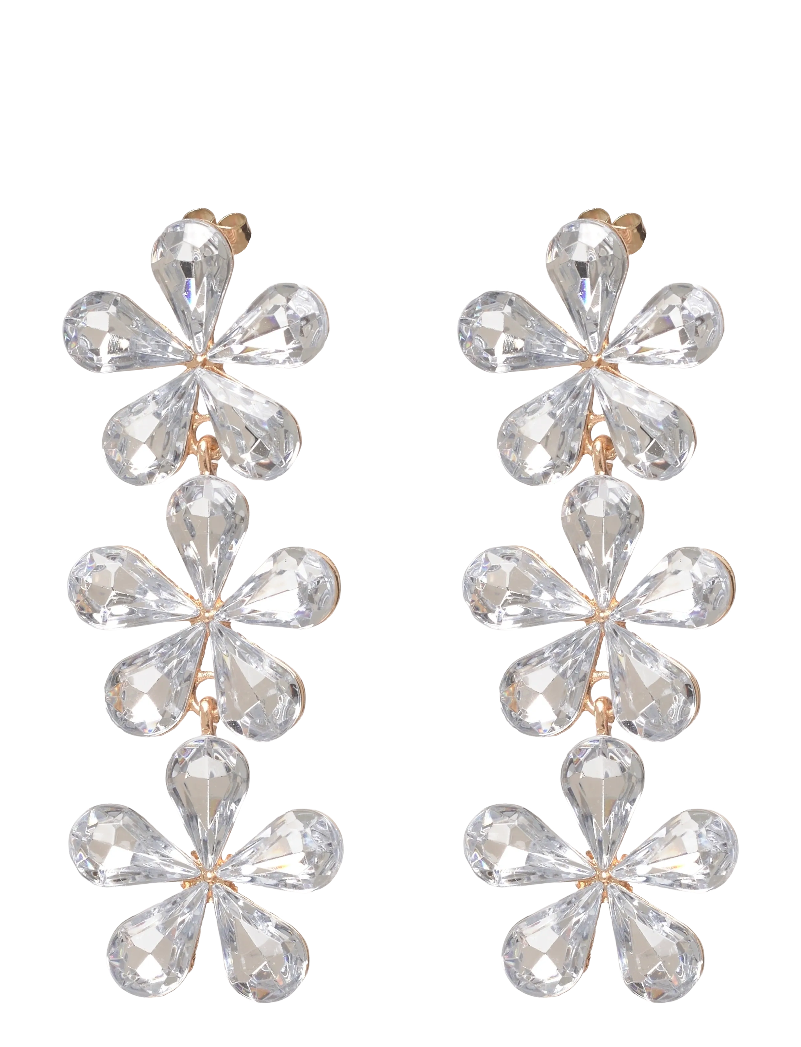 Pieces Pcgilinary M Earrings Bundle, One Size, Gold, Earrings > Statement Earrings, Dame