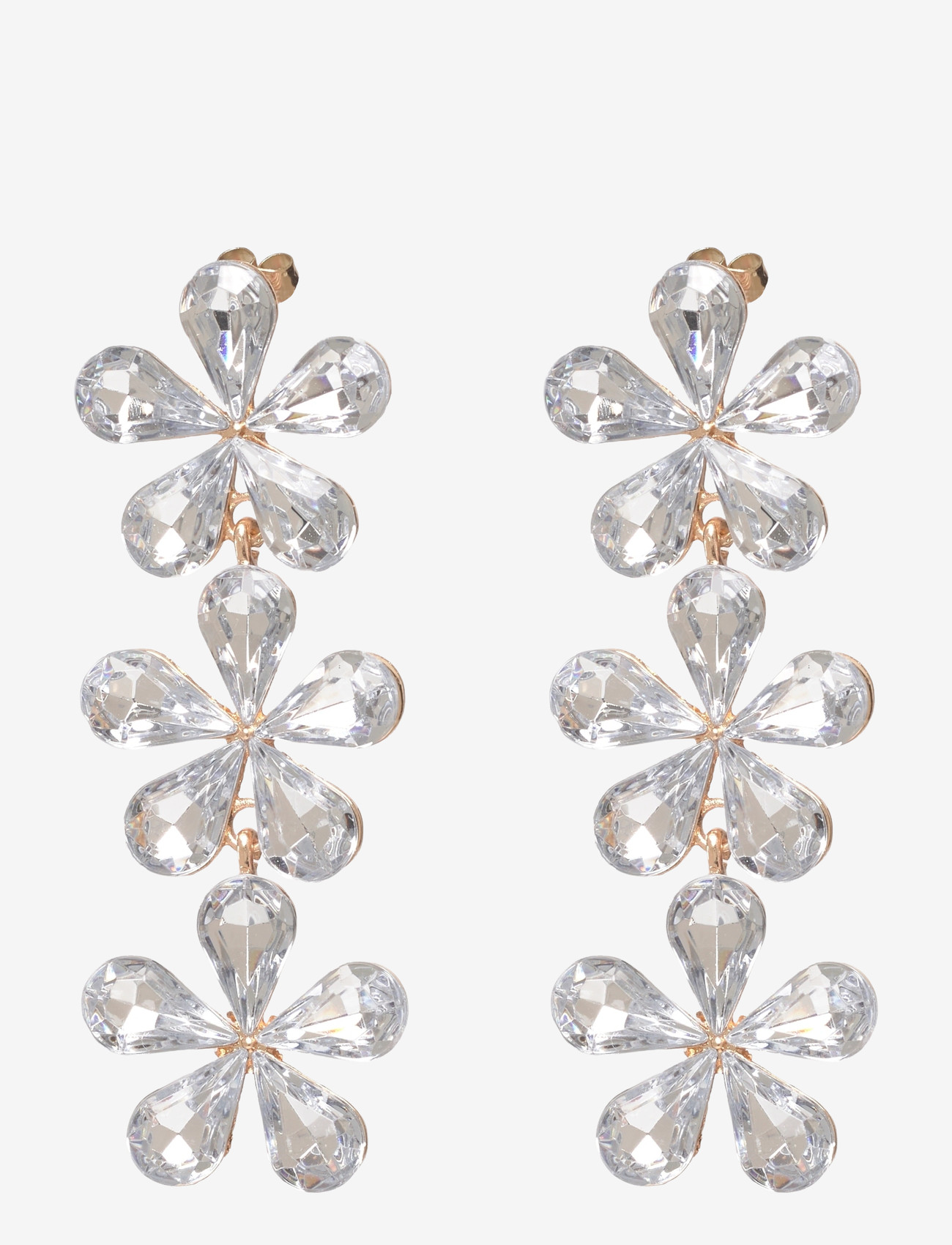 Pieces - PCGILINARY M EARRINGS BUNDLE - festtøj til outletpriser - gold colour - 0