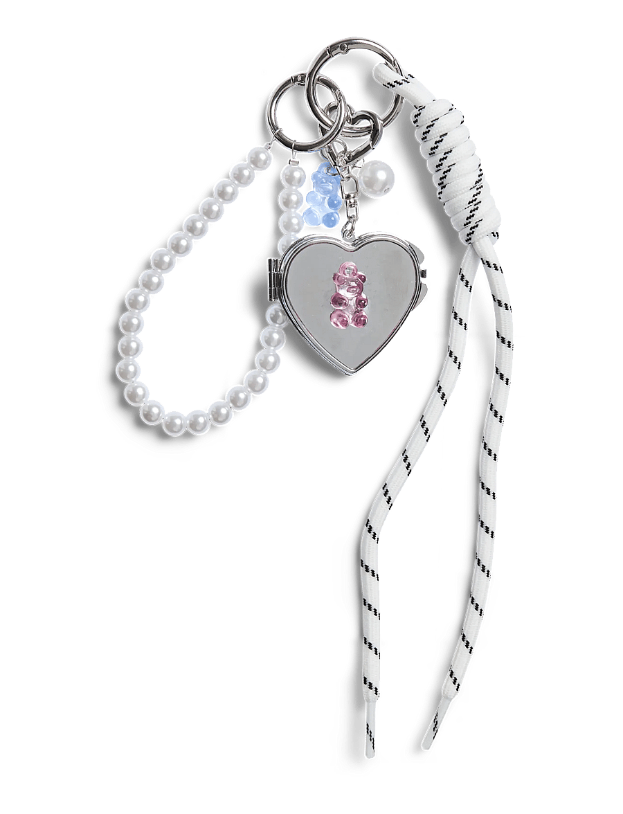 Pieces - PCGUNILA A KEYHANGER BUNDLE - võtmehoidjad ja kotiripatsid - silver colour - 0