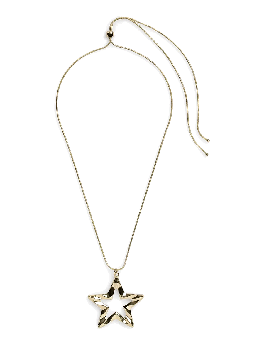 Pieces - PCGULIA A NECKLACE - statement-ketten - gold colour - 0