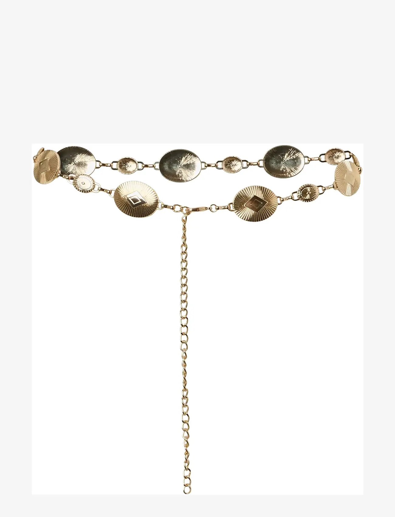 Pieces - PCGALADRIEL CHAIN BELT - waist belts - gold colour - 0
