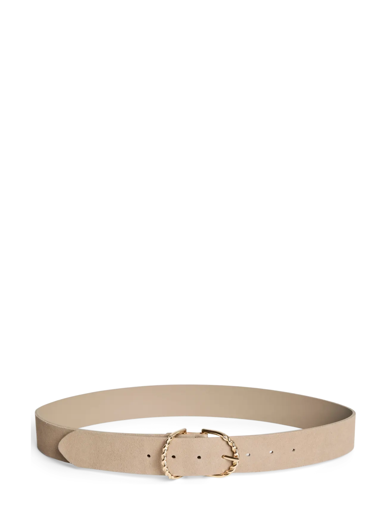 Pieces PCGINIESTA SUEDE JEANS BELT - Accessoires - GREIGE / gold