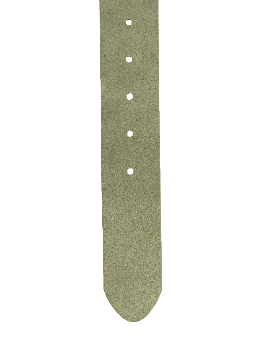 Pieces - PCGINIESTA SUEDE JEANS BELT - ledergürtel - sphagnum - 2