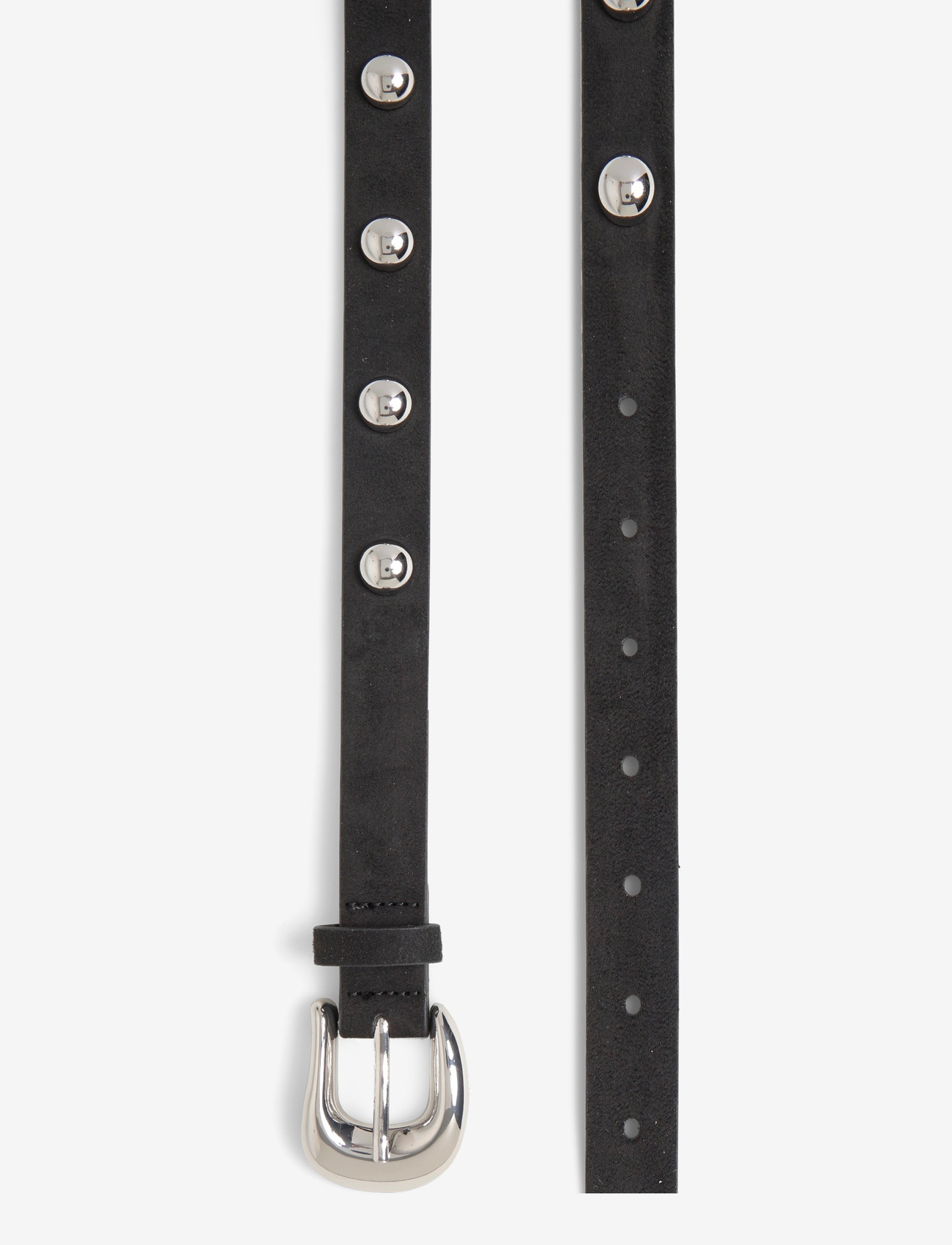 Pieces - PCGESSICA STUD JEANS BELT - casual bælter - black - 2