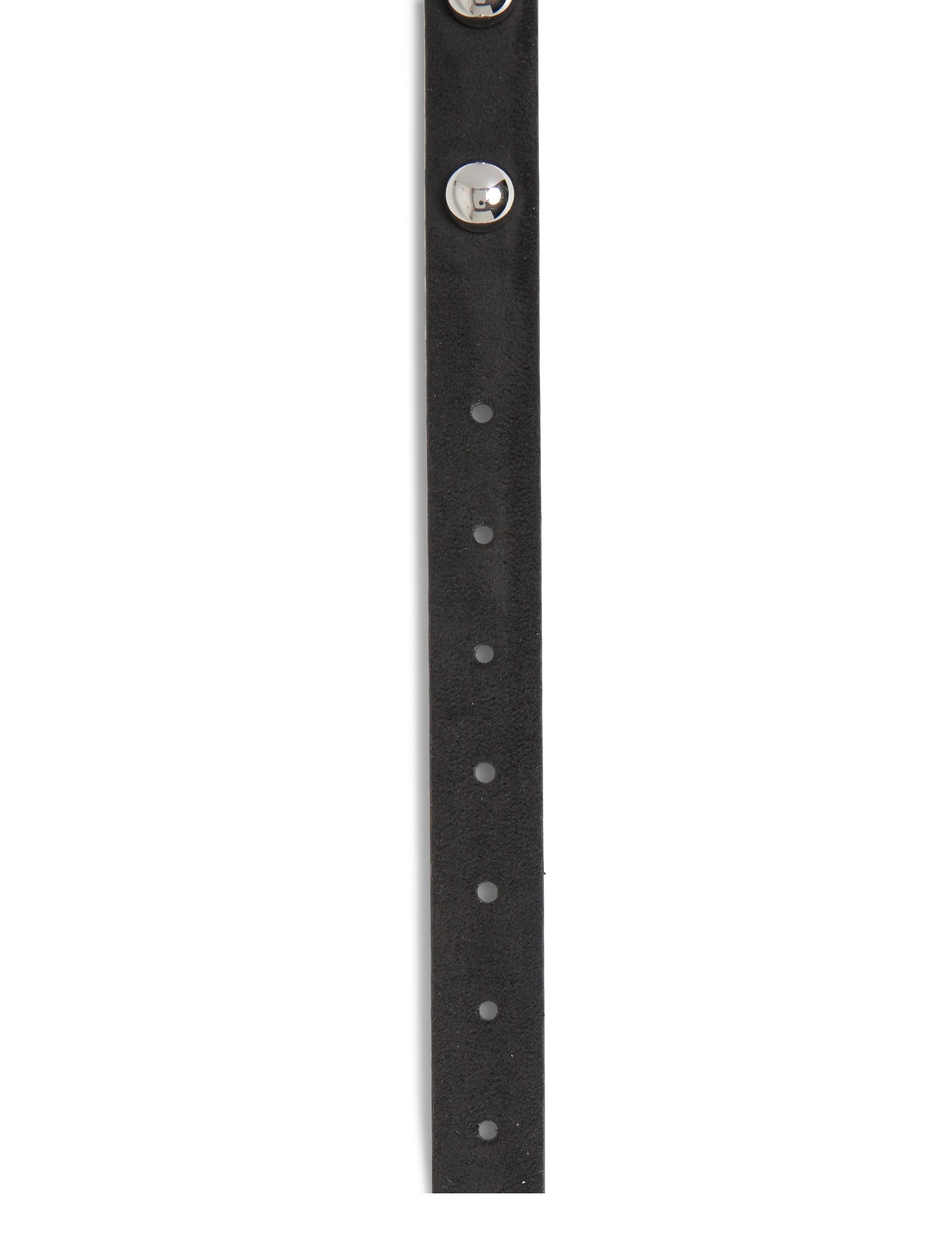 Pieces - PCGESSICA STUD JEANS BELT - freizeitgürtel - black - 3