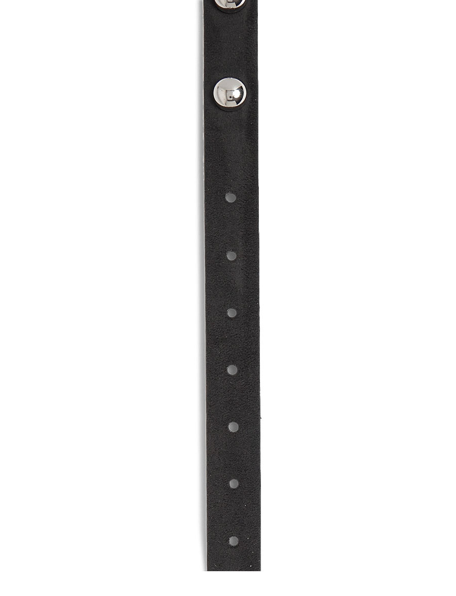 Pieces - PCGESSICA STUD JEANS BELT - freizeitgürtel - black - 3