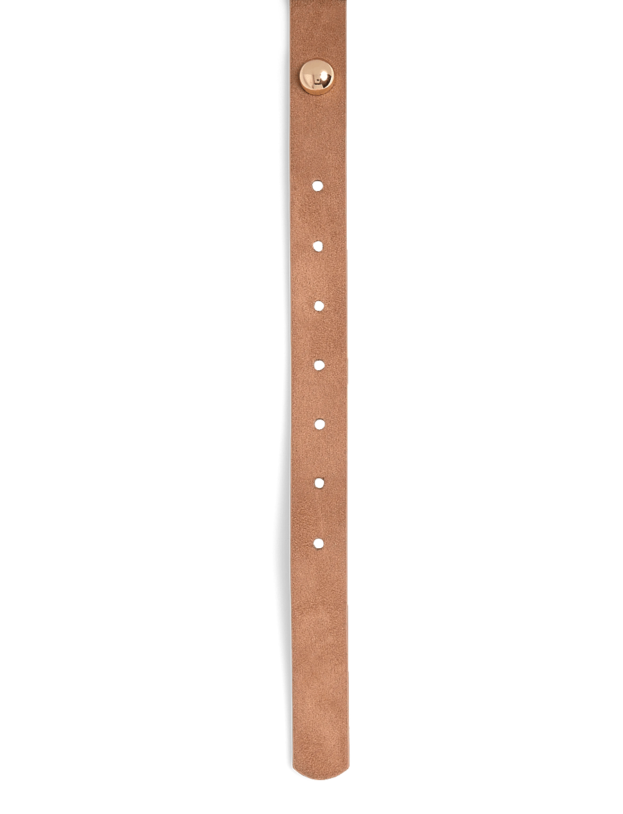 Pieces - PCGESSICA STUD JEANS BELT - vabaajavööd - rawhide - 2