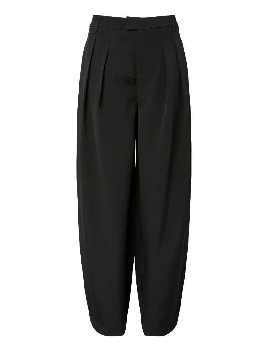 Pieces - PCOLIVIA MW BARREL PANTS NOOS BC - barrel-bukser - black - 1