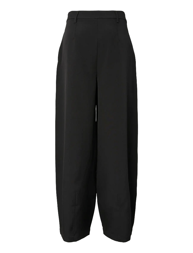Pieces - PCOLIVIA BARREL PANTS WVN D2D BC - barrel püksid - black - 2
