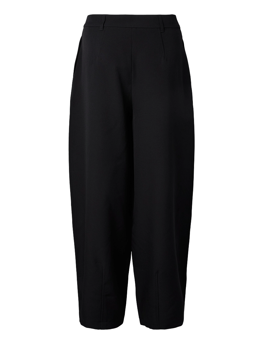 Pieces - PCOLIVIA MW BARREL PANTS NOOS BC - barrel-bukser - black - 2