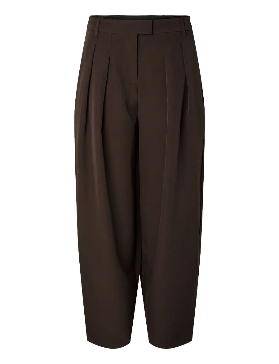 Pieces - PCOLIVIA MW BARREL PANTS NOOS BC - barrel-bukser - delicioso - 1