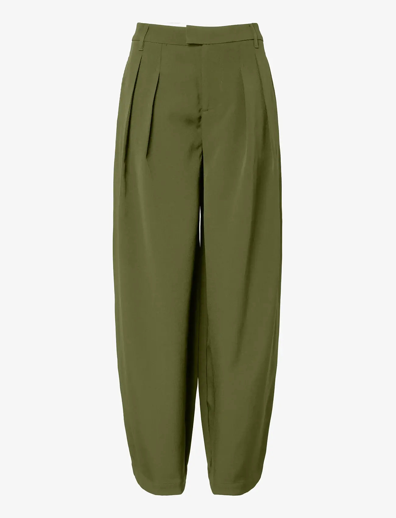 Pieces - PCOLIVIA BARREL PANTS WVN D2D BC - barrel-hosen - sphagnum - 1