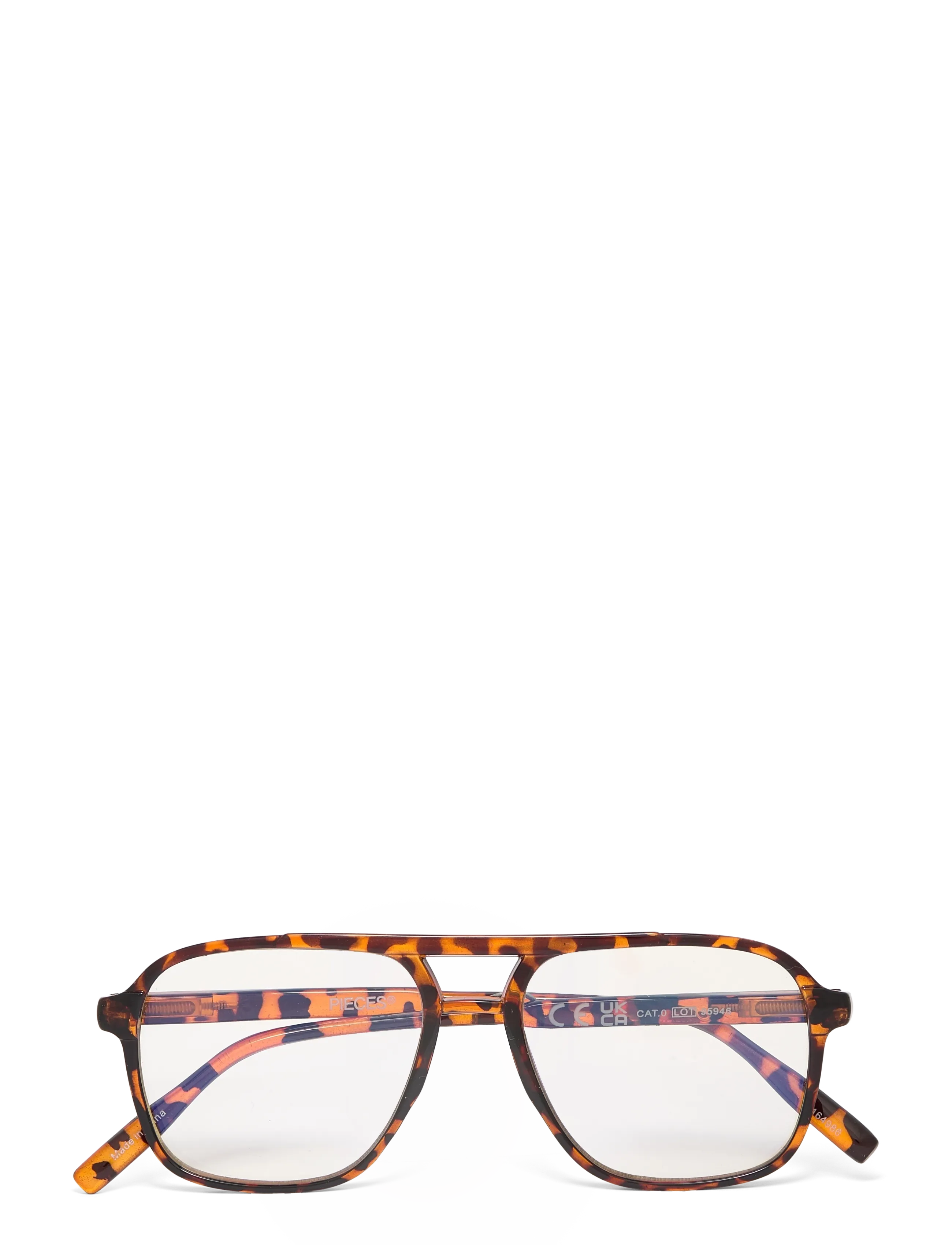 Pieces PCDENIA BLUE LIGHT GLASSES BUNDLE BC - Blaulichtbrillen - BLACK / multi