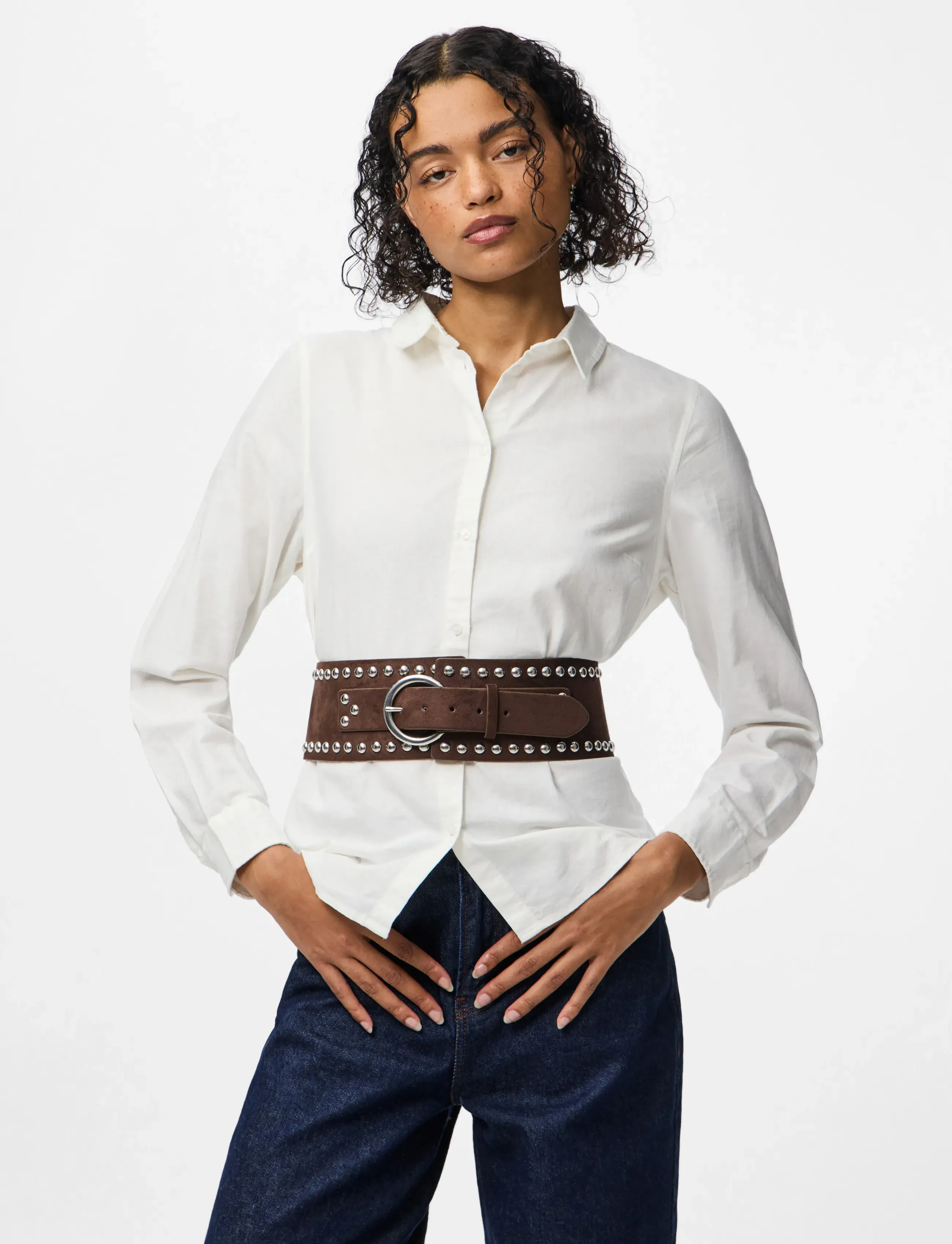 Pieces Pcolina Belt D2D Fsy, 80, Belts, Braun - Casual Belt, Frauen