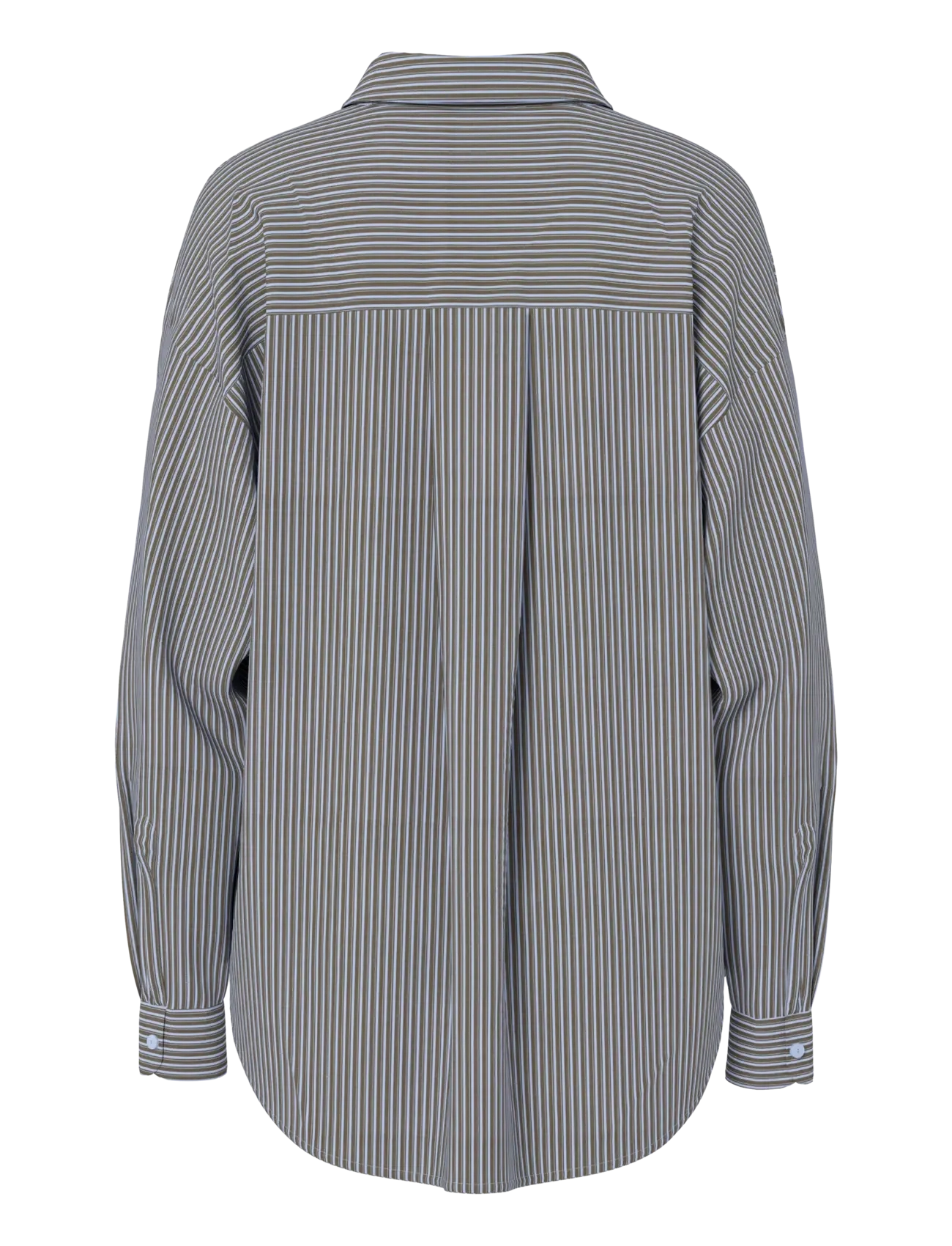 Pieces - PCEMMY LS LOOSE SHIRT WVN NOOS BC - pikkade varrukatega särgid - cashmere blue - 1